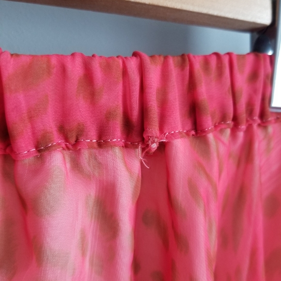 👗HIGH LOW CHIFFON SKIRT - Picture 5 of 7